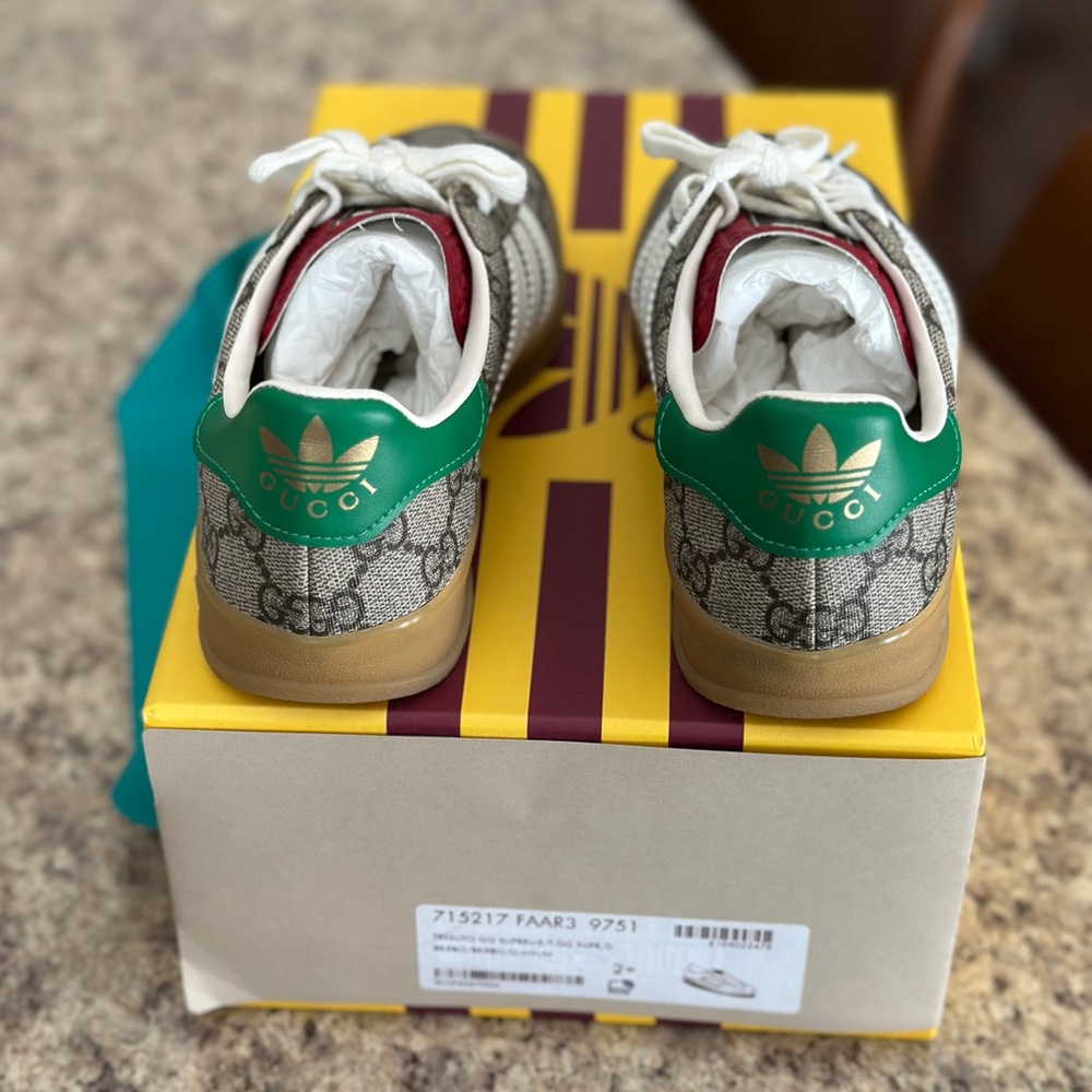 Adidas x Gucci Gazelle Sneakers - Picture 5 of 12
